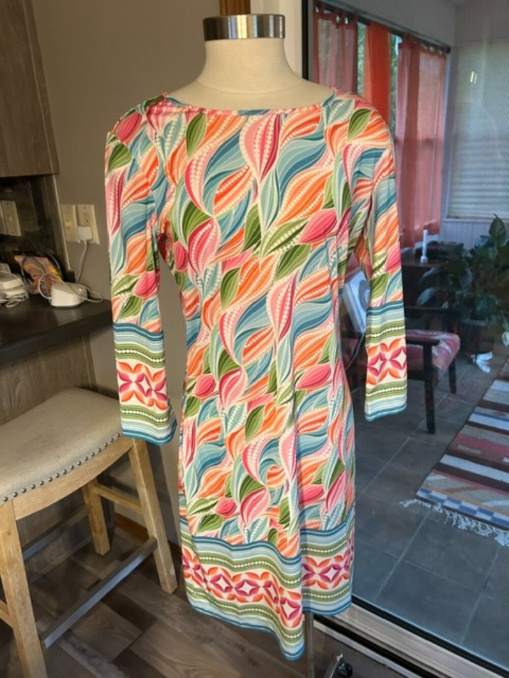 Jean Pierre Printed Dress
